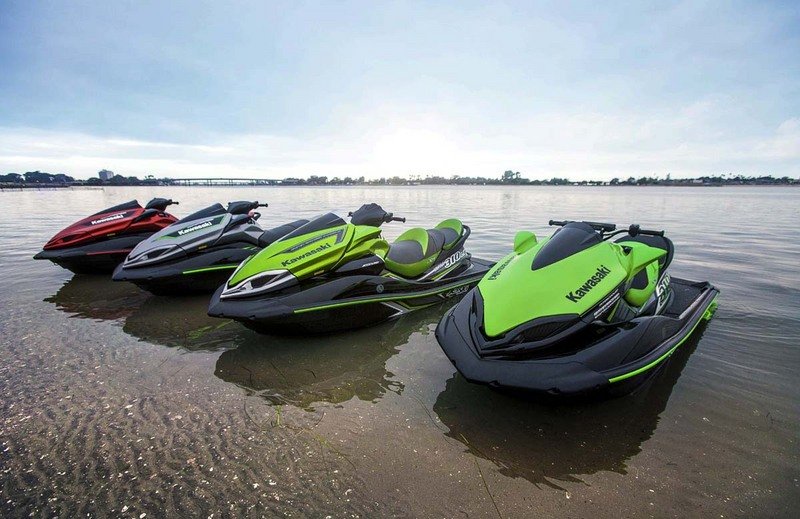 Kawasaki Jet Ski 160hp engine is the most powerful in its price
