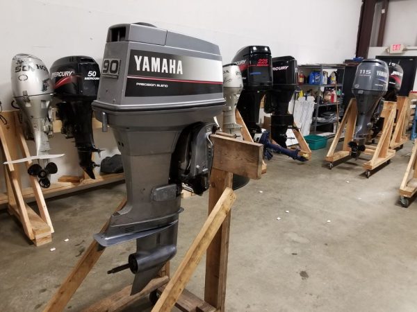 Yamaha 90 2 stroke outboard
